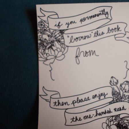 One Handed Read Bookplate - Image 2
