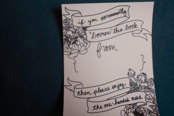 One Handed Read Bookplate - Image 2