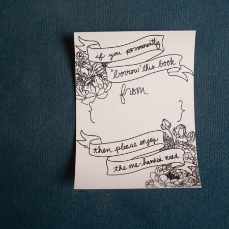 One Handed Read Bookplate - Image 3