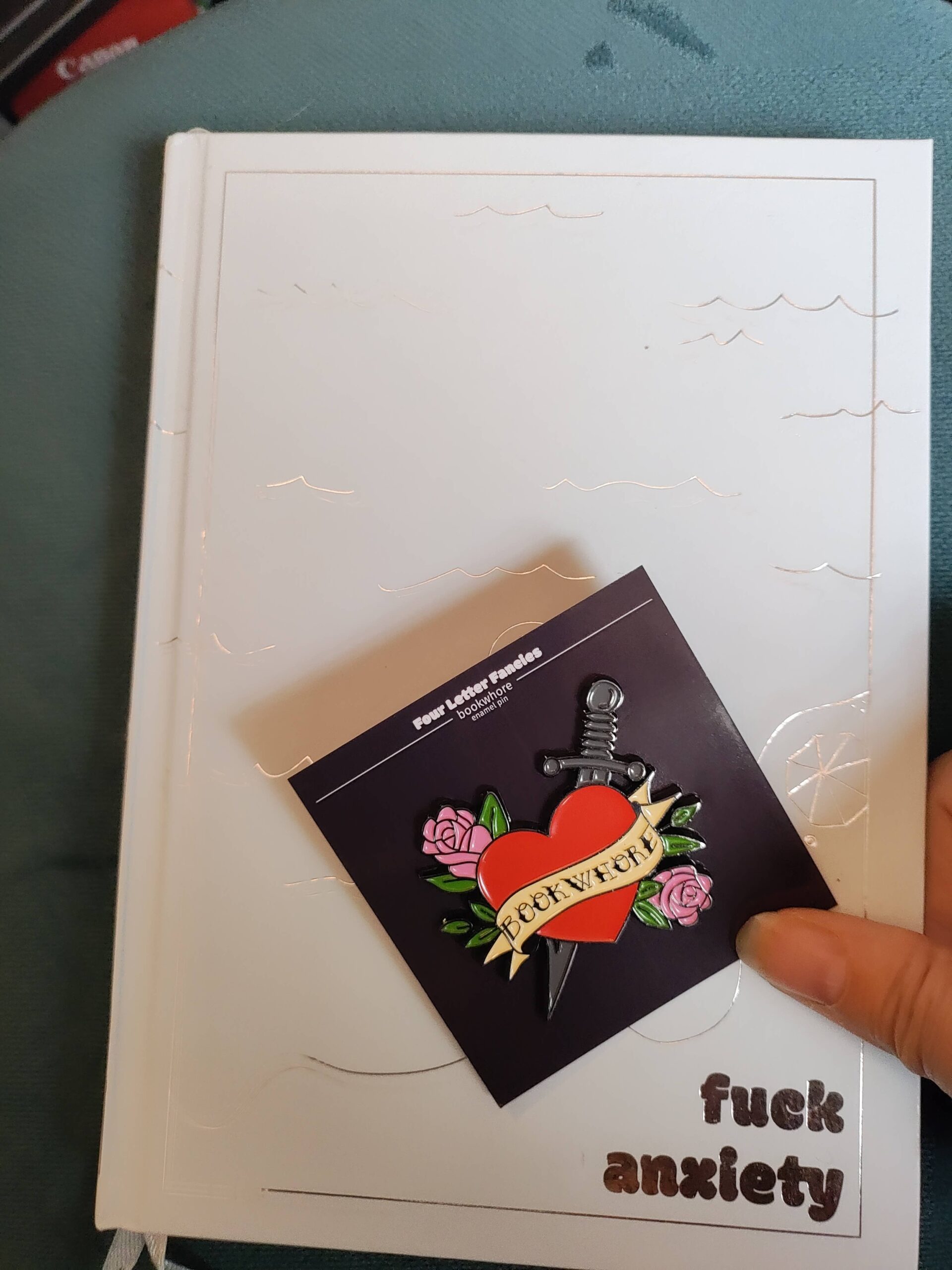 Lapel Pin - Bookwhore - Image 3