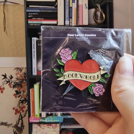 Lapel Pin - Bookwhore - Image 2