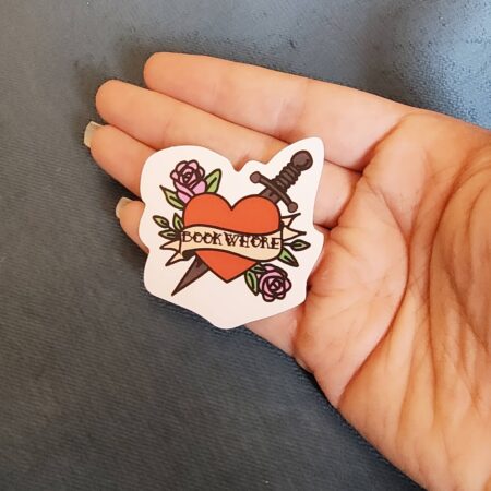 Sticker - Bookwhore - Image 2