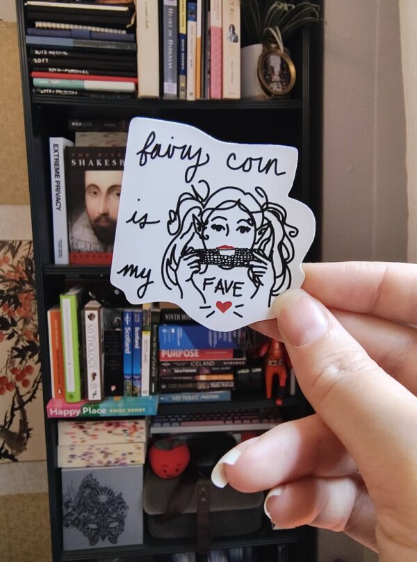Sticker - Fairy Corn - Image 1