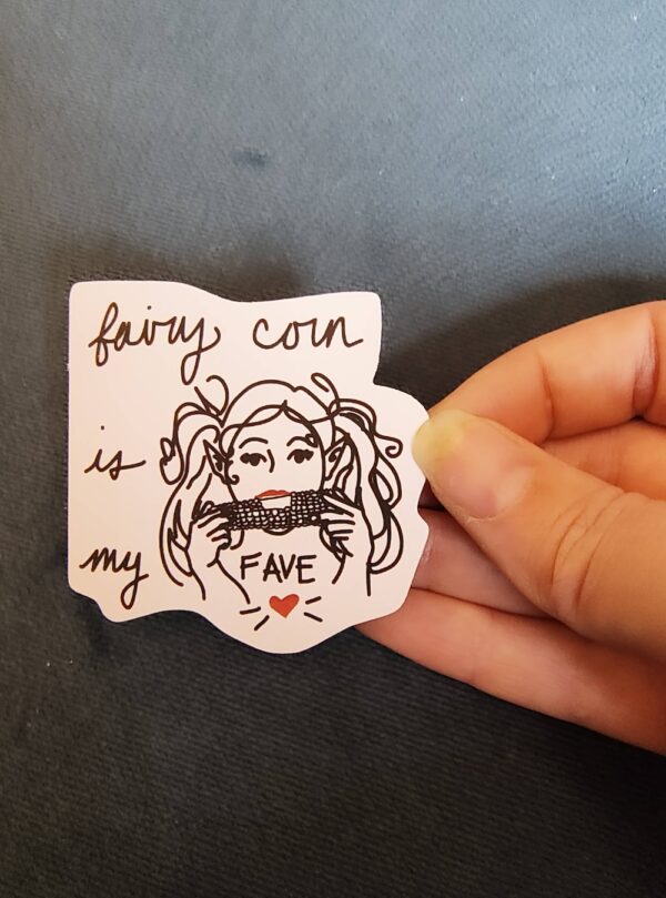 Sticker - Fairy Corn - Image 2