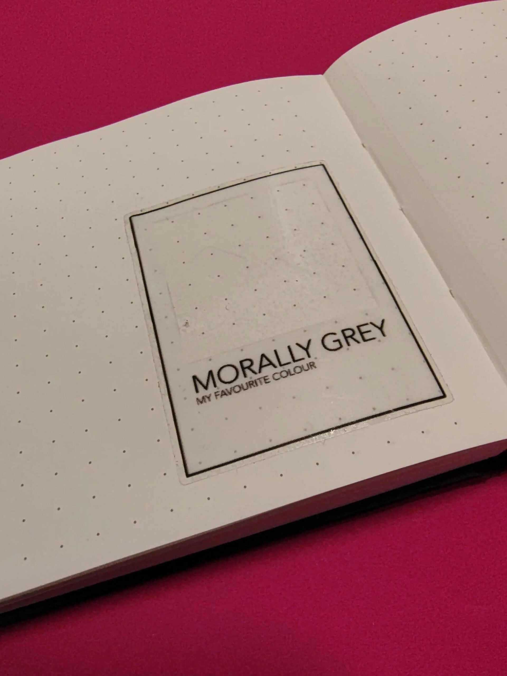 Sticker - Morally Grey - Image 1