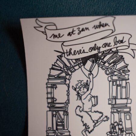 One Bed Trope Bookplate - Image 2