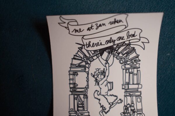 One Bed Trope Bookplate - Image 2