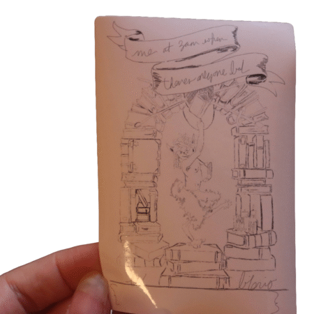 One Bed Trope Bookplate - Image 5