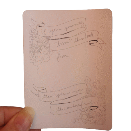 One Handed Read Bookplate - Image 4