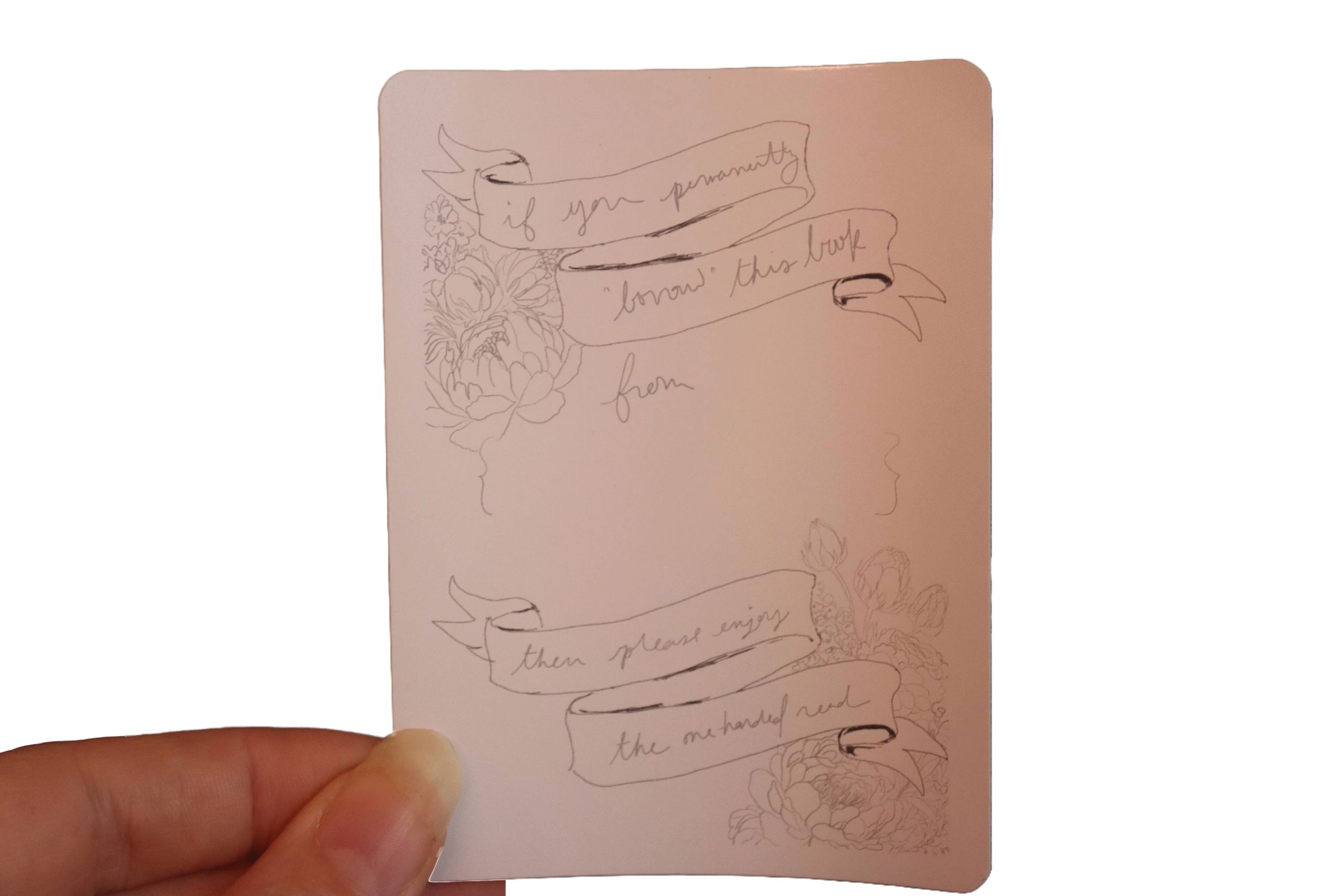 One Handed Read Bookplate - Image 4