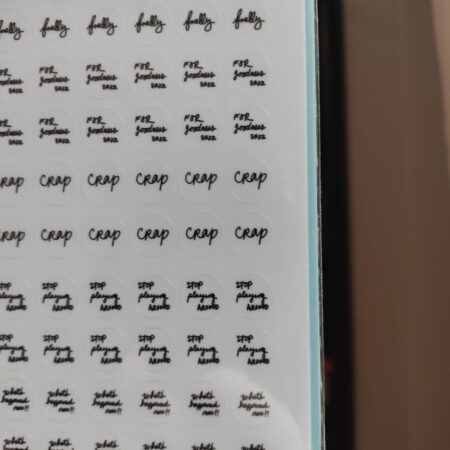 Angry Sticker Sheet - PG-13 - Image 5