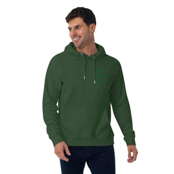 For Fck's Sake - Unisex Eco Raglan Hoodie - Image 5