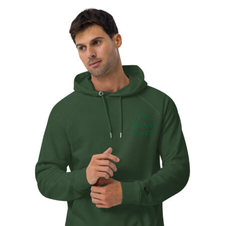 For Fck's Sake - Unisex Eco Raglan Hoodie - Image 7