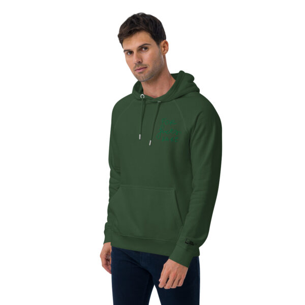 For Fck's Sake - Unisex Eco Raglan Hoodie - Image 8