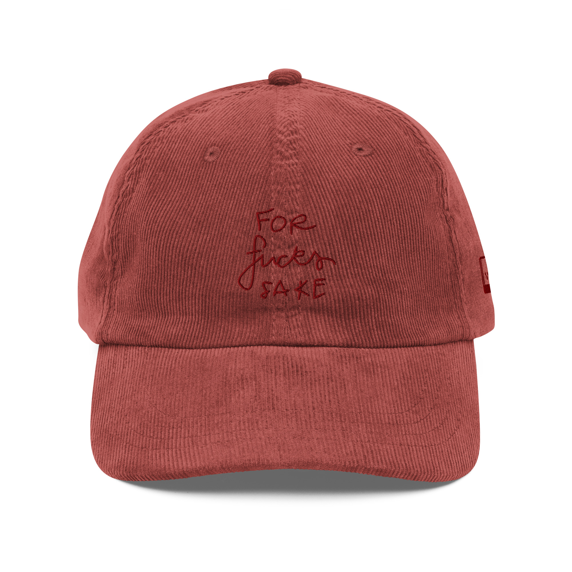 For Fcks Sake Vintage Corduroy Cap - Image 11