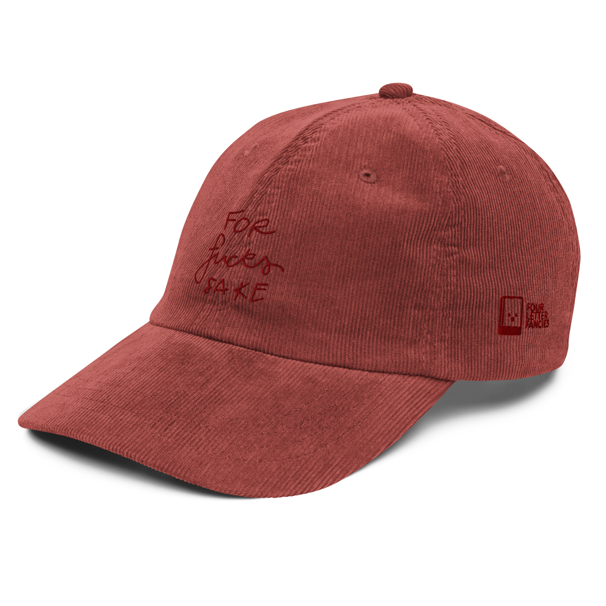 For Fcks Sake Vintage Corduroy Cap - Image 13