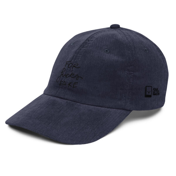 For Fcks Sake Vintage Corduroy Cap - Image 6