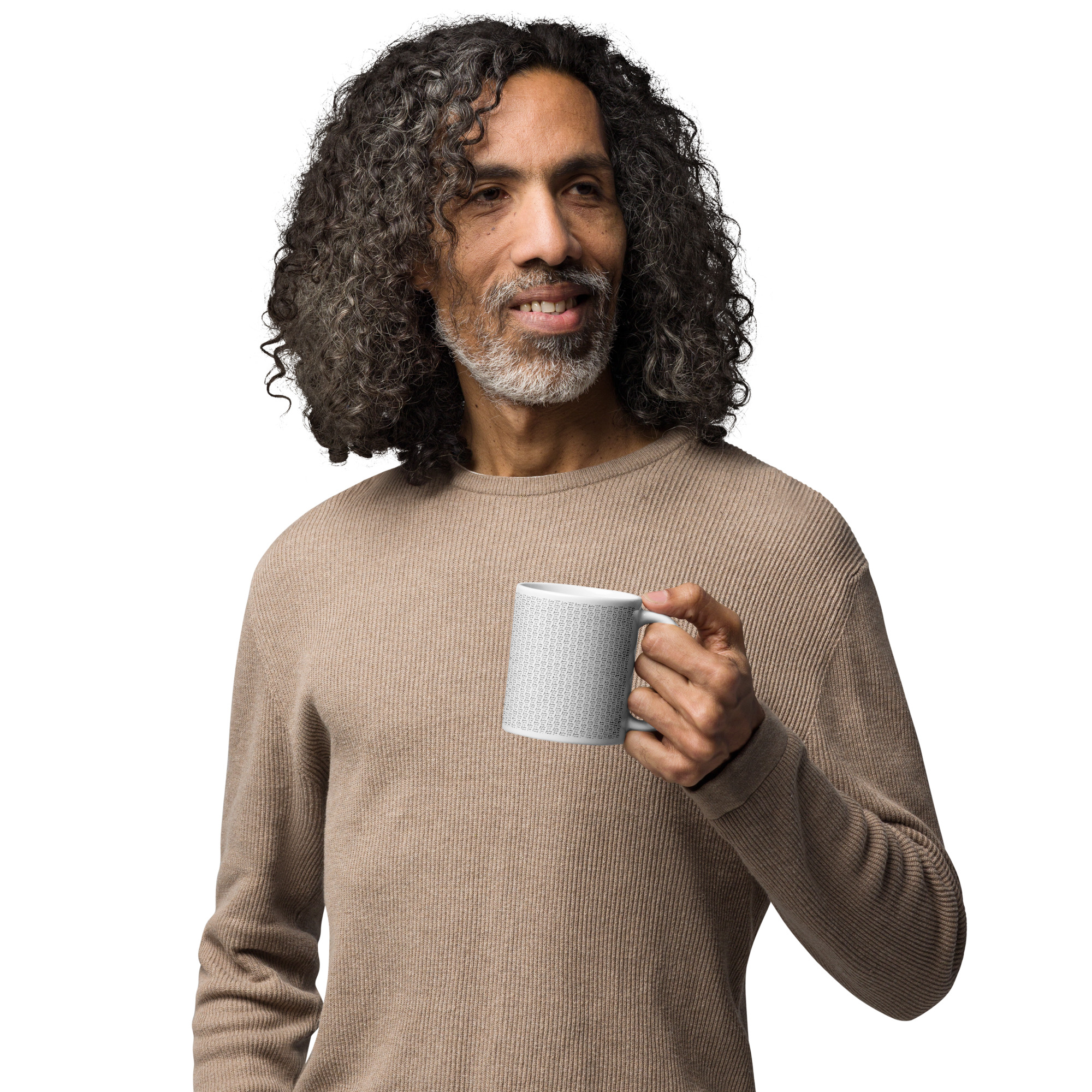 Subtle, sweary, white glossy mug - Image 2