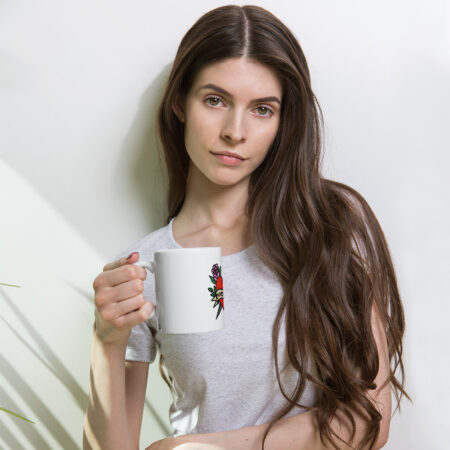 Bookwhore - white glossy mug - Image 2