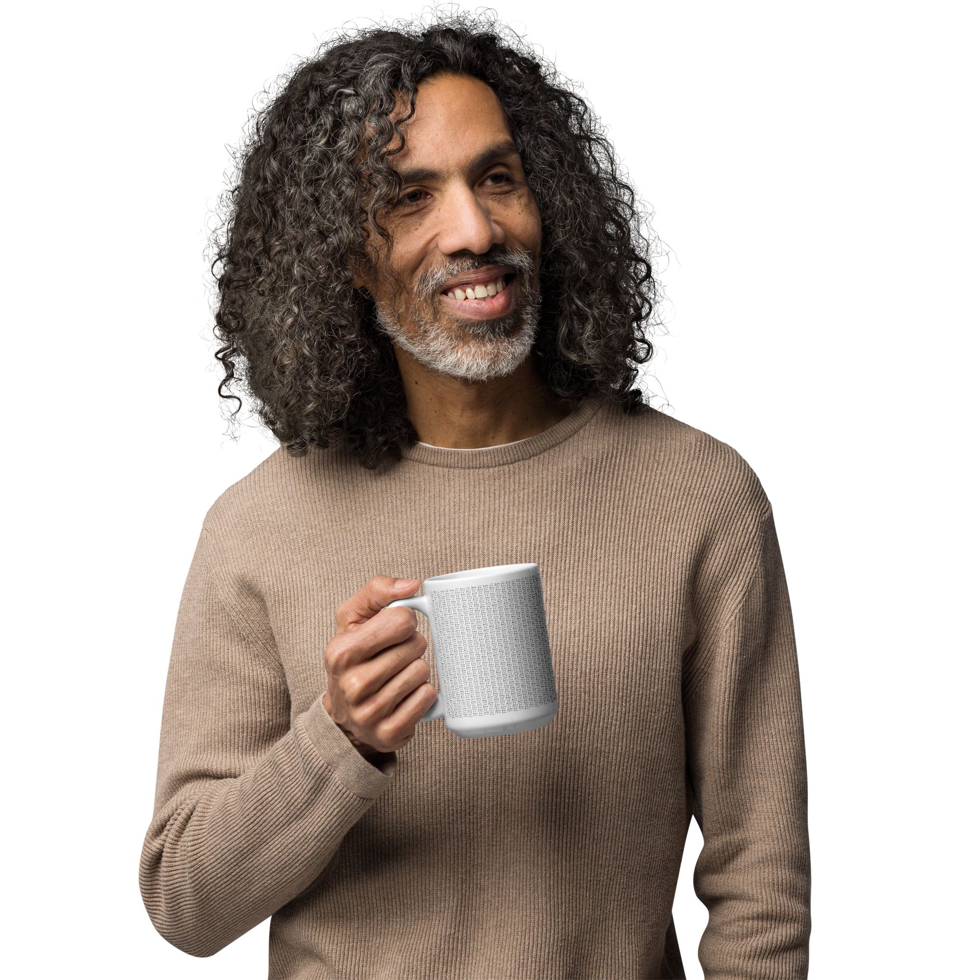 Subtle, sweary, white glossy mug - Image 5