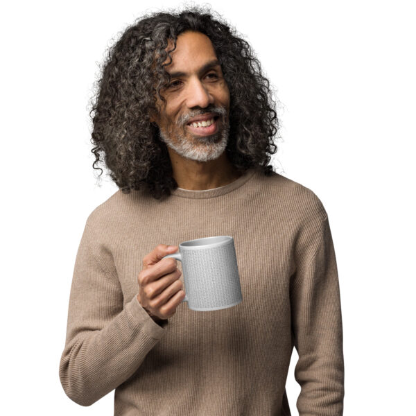 Subtle, sweary, white glossy mug - Image 6