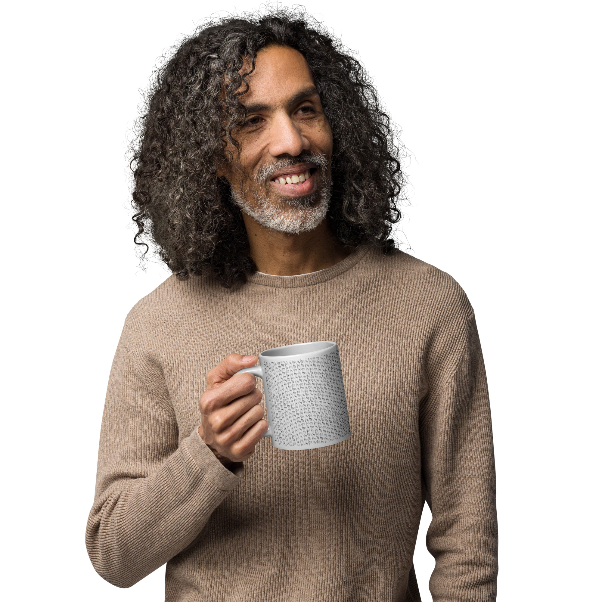 Subtle, sweary, white glossy mug - Image 6